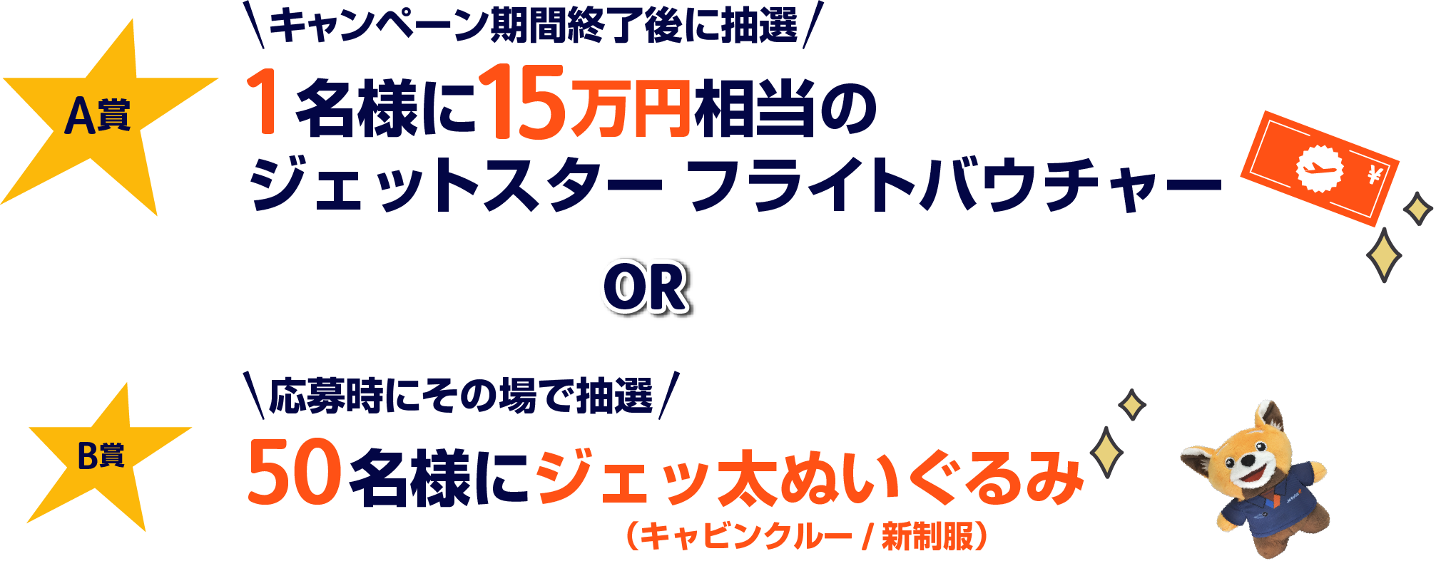 ジェットスターフライトバウチャー女性用20万円分 Jetstar Japan 15th Anniversary | ジェットスター