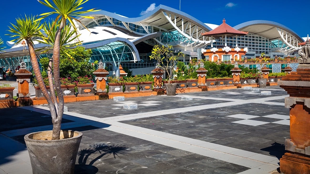 The Denpasar International Airport