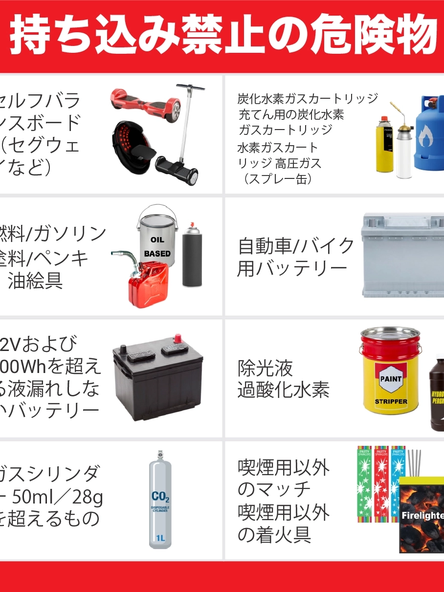 危険物／制限のある手荷物 | ジェットスター