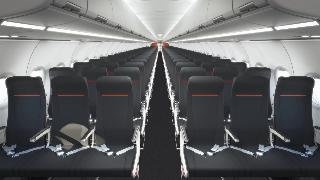 Jetstar AIRBUS A321LR ストラップ Delivery of Jetstar's new A321neo LR aircraft will improve