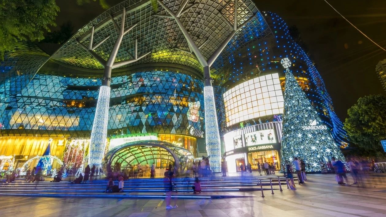 ION Orchard shopping centre in Singapore.
